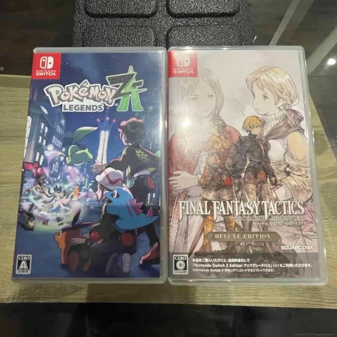 ポケモン レジェンズ ZA& ファイナルファンタジータクティクス デラックスed
