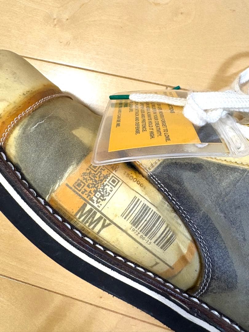 メゾンミハラヤスヒロ　インビジブルレザーブーツ