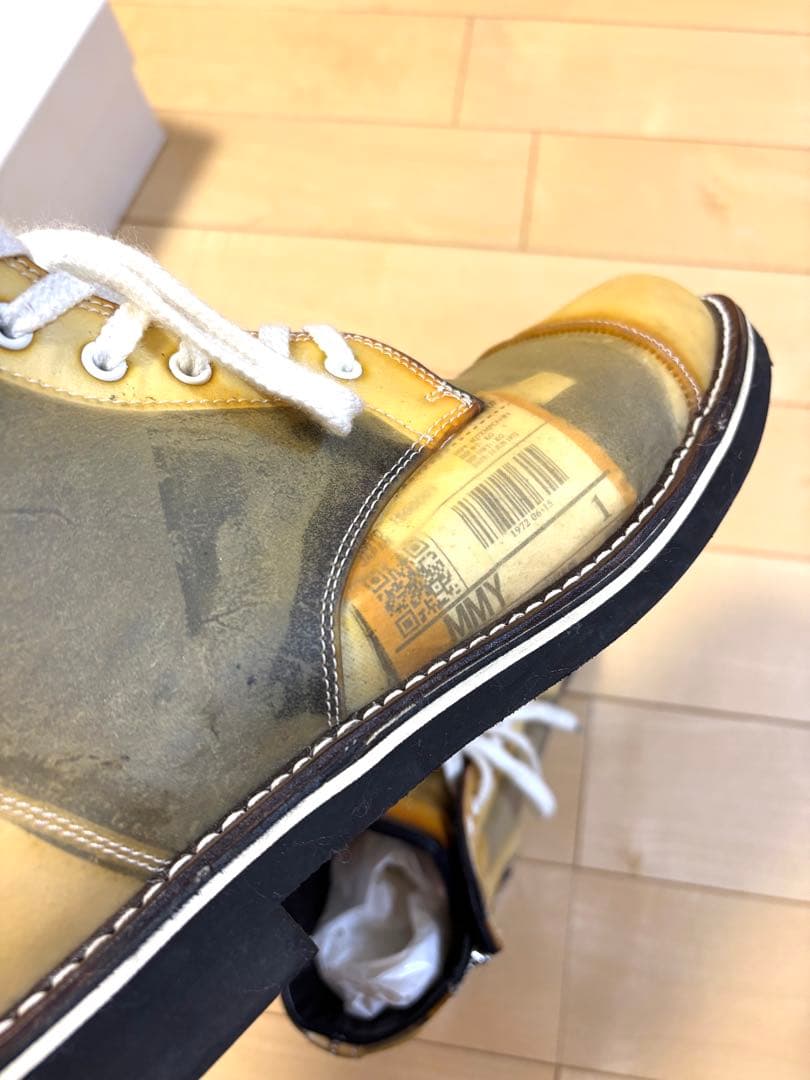 メゾンミハラヤスヒロ　インビジブルレザーブーツ