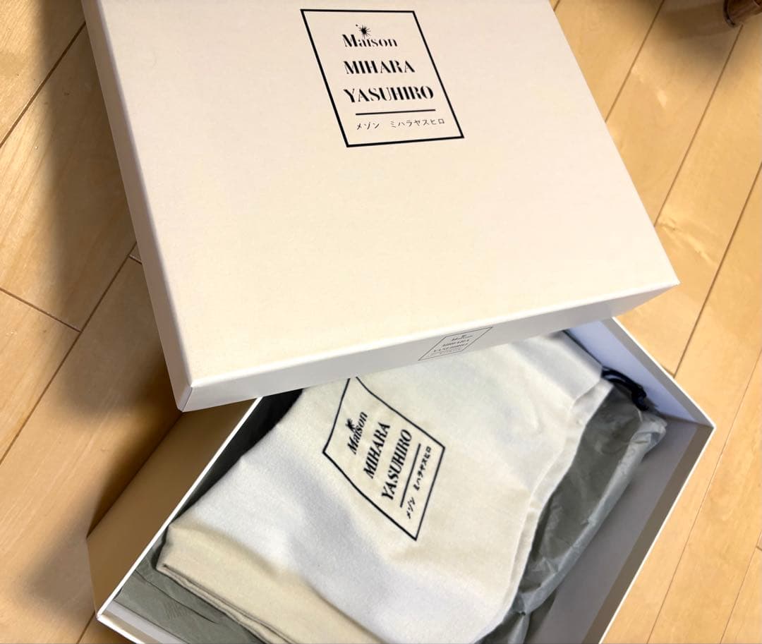 メゾンミハラヤスヒロ　インビジブルレザーブーツ