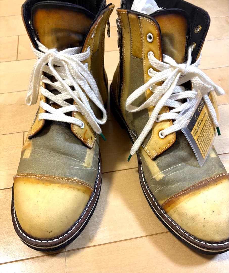 メゾンミハラヤスヒロ　インビジブルレザーブーツ