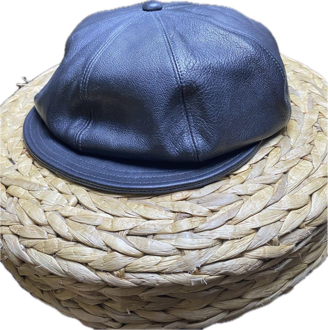 STURDY×JELADO レザーキャスケット