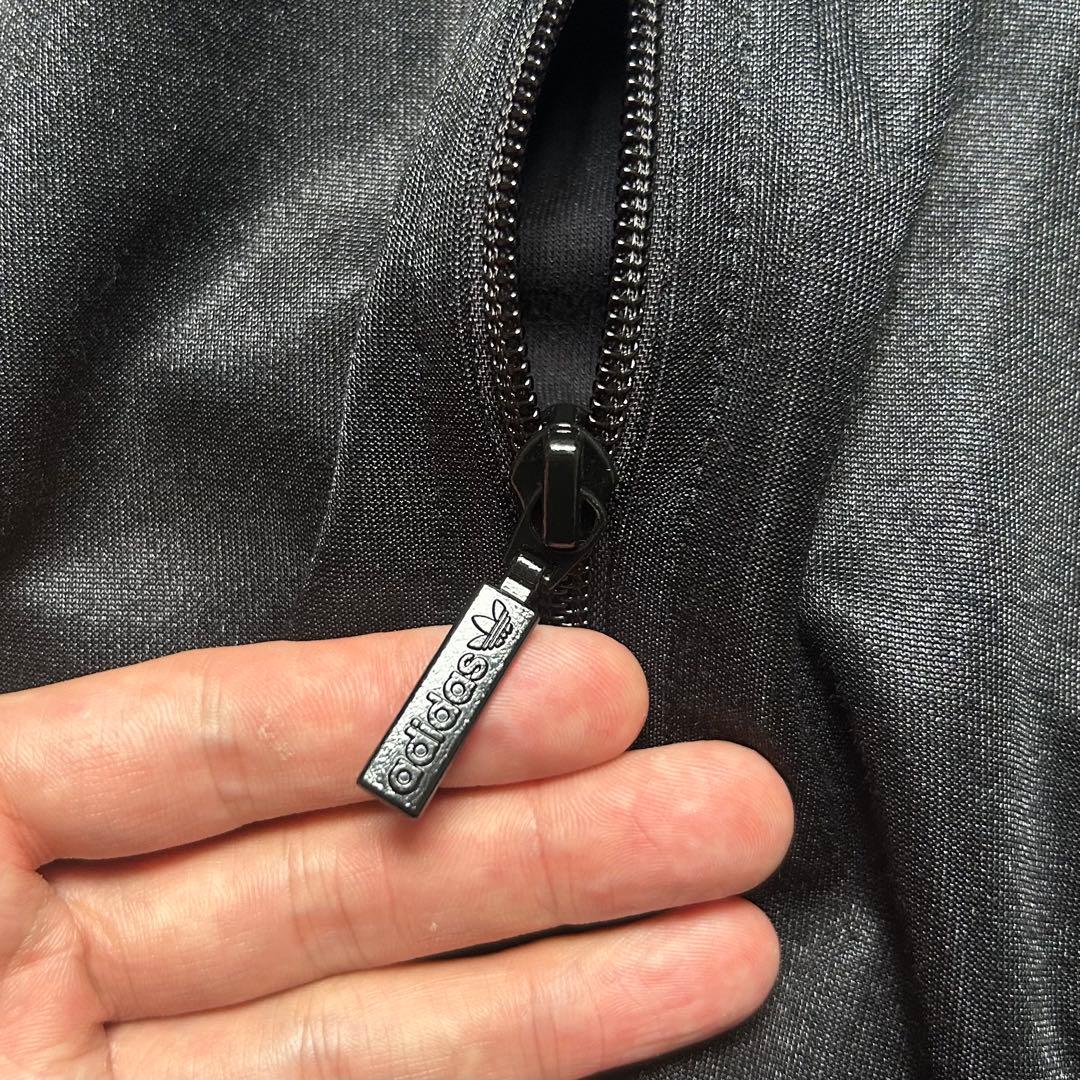 adidas 短丈 ジップアップジャージ