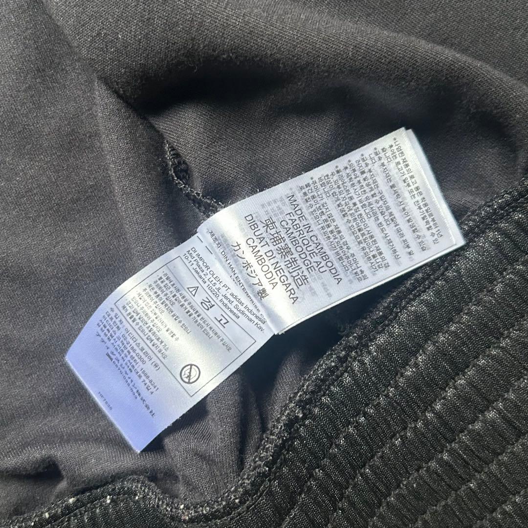 adidas 短丈 ジップアップジャージ