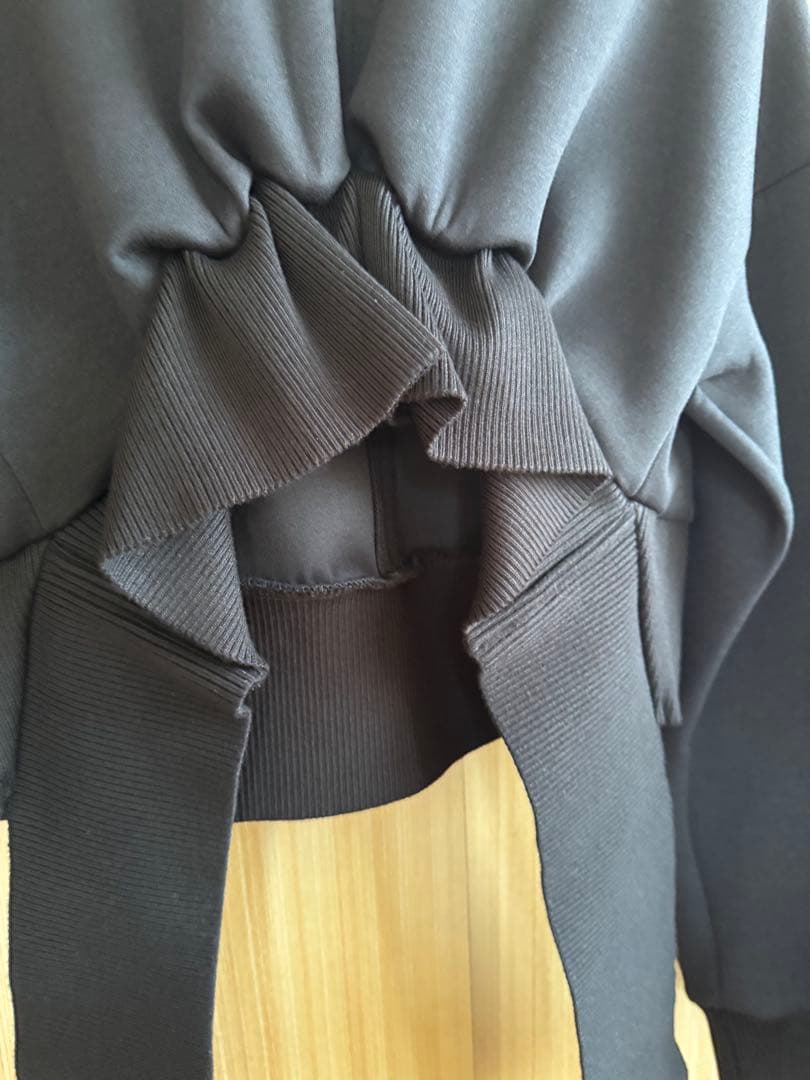 新品・未使用【UN3D.】アンスリード リブコンビ　ショート　トップス