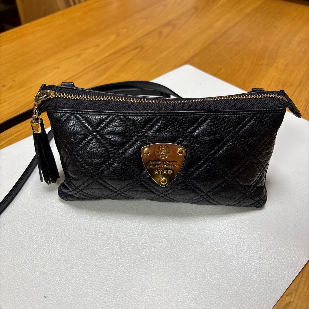 て*ん様 ✨美品✨ATAO ショルダーバッグ　ブーブー　キルティング　レザー　ブ