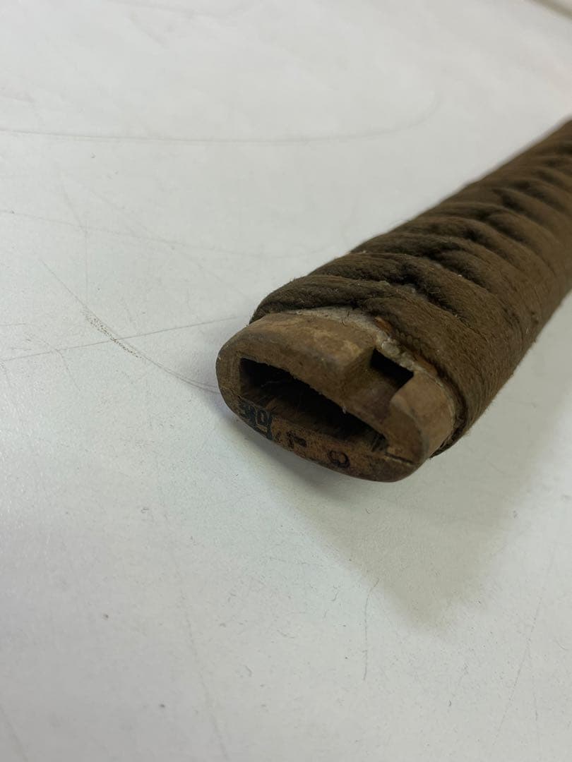 R*N様 M639 刀 柄 武具 つか 金属装飾 目抜き付き 旧日本軍 時代物