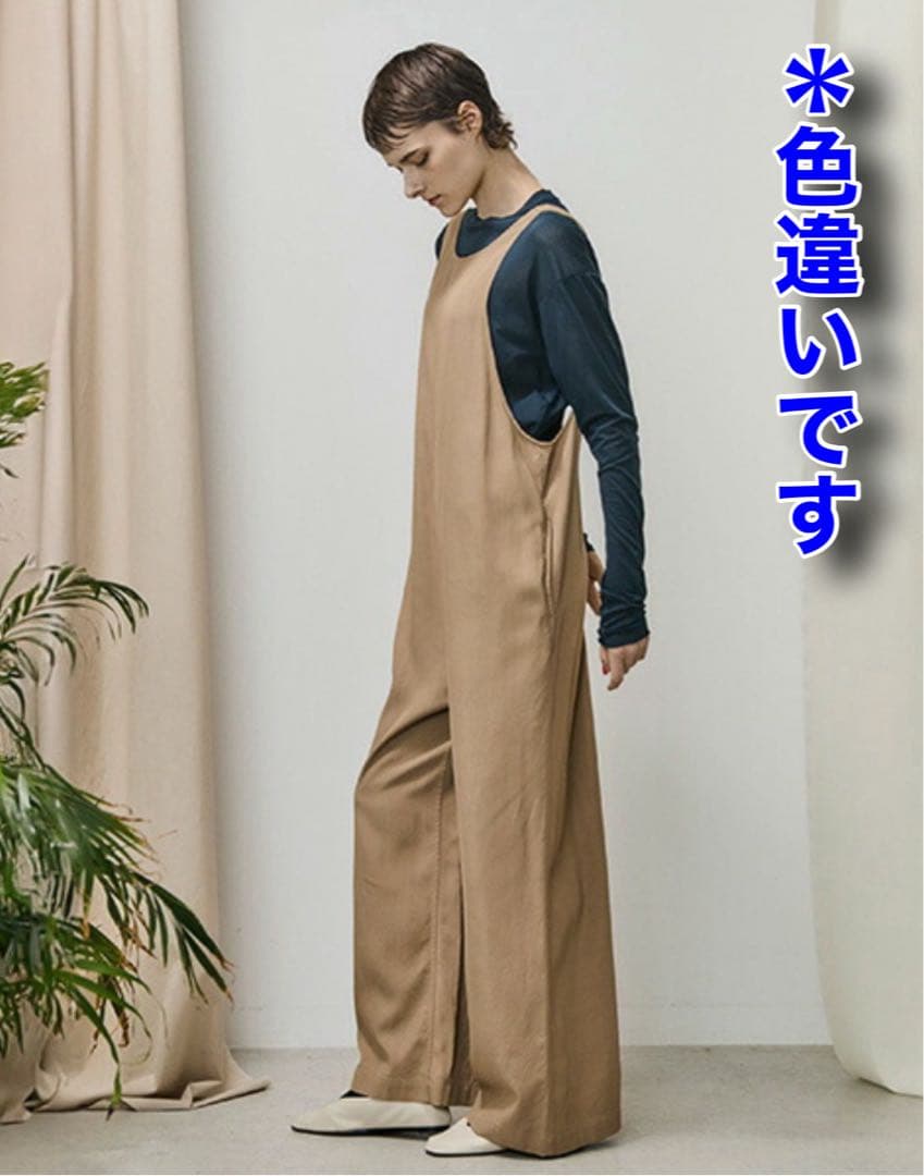 unfil アンフィル　ワイドオールインワン　ブラックネイビー　極美品❣️