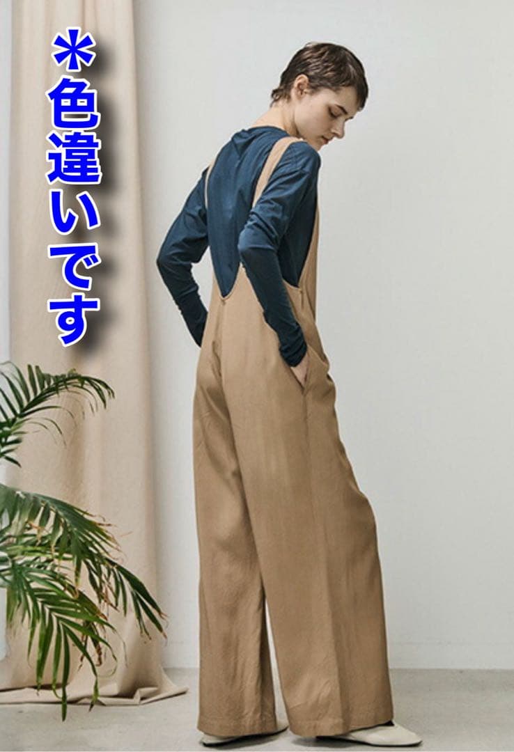 unfil アンフィル　ワイドオールインワン　ブラックネイビー　極美品❣️