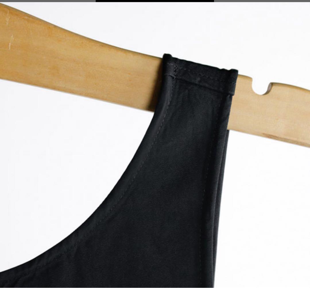 unfil アンフィル　ワイドオールインワン　ブラックネイビー　極美品❣️