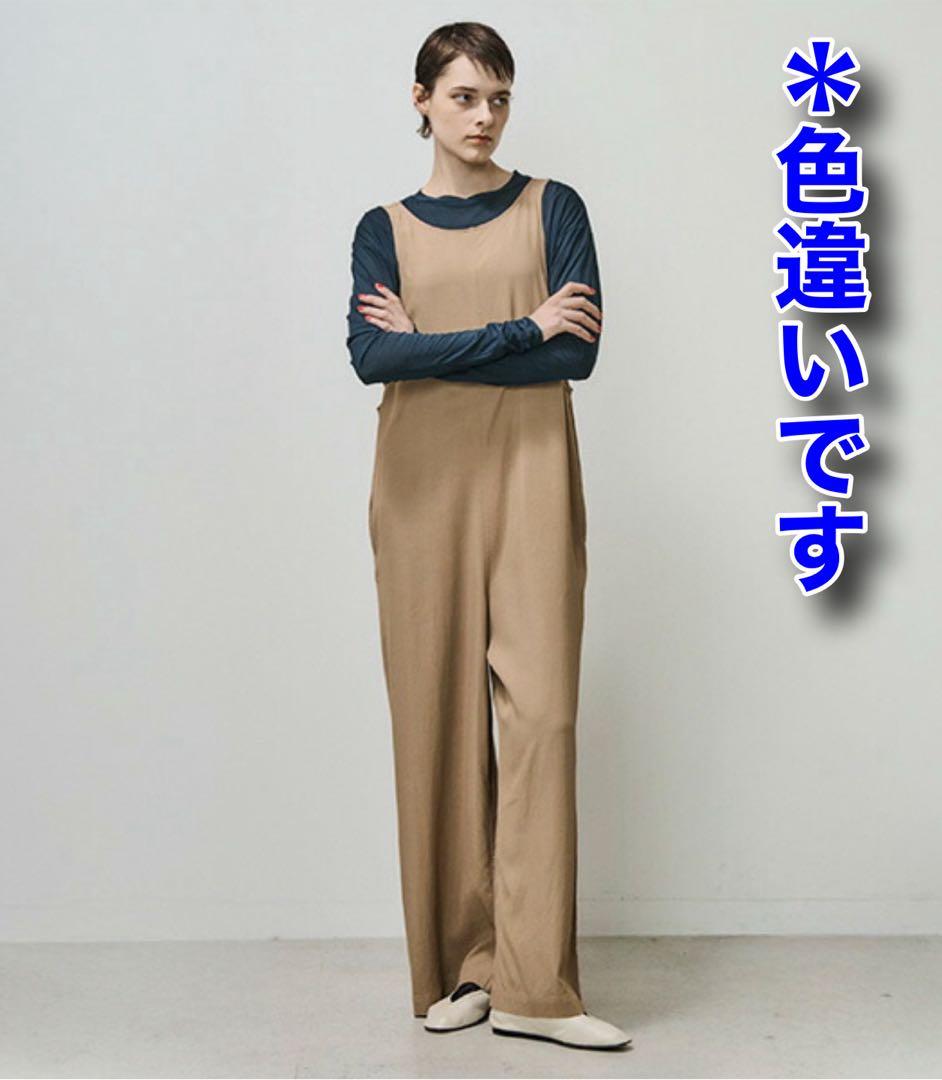 unfil アンフィル　ワイドオールインワン　ブラックネイビー　極美品❣️