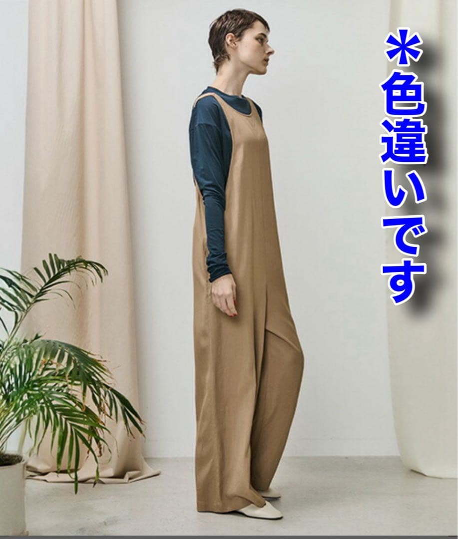 unfil アンフィル　ワイドオールインワン　ブラックネイビー　極美品❣️