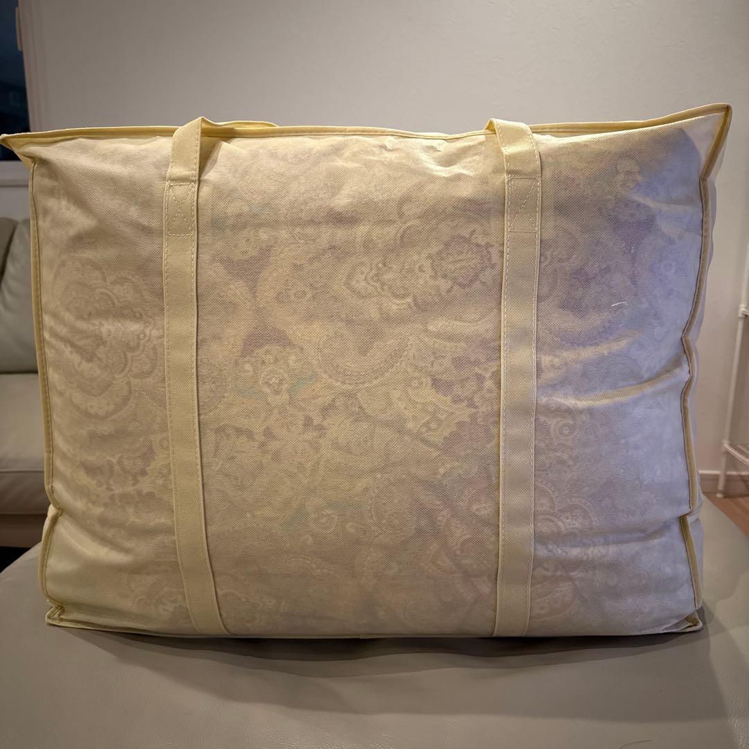 売り尽くし処分‼️断捨離中【新品】西川　羽毛掛け布団ダブルグレーグース93%