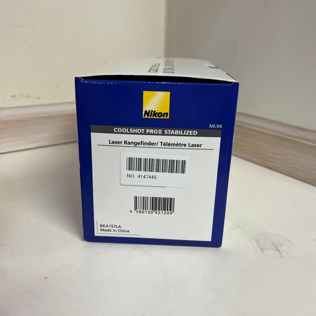 Nikon COOLSHOT PRO Ⅱ STABILIZED レーザー距離計