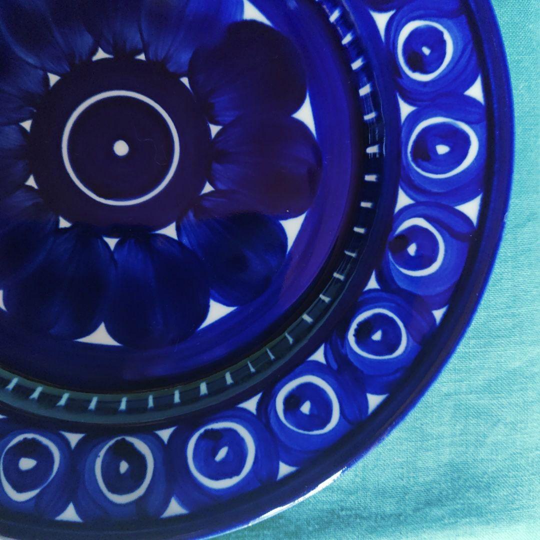 フィンランド製 希少 アラビア ヴァレンシア皿25cm 2枚1960年代産 美品