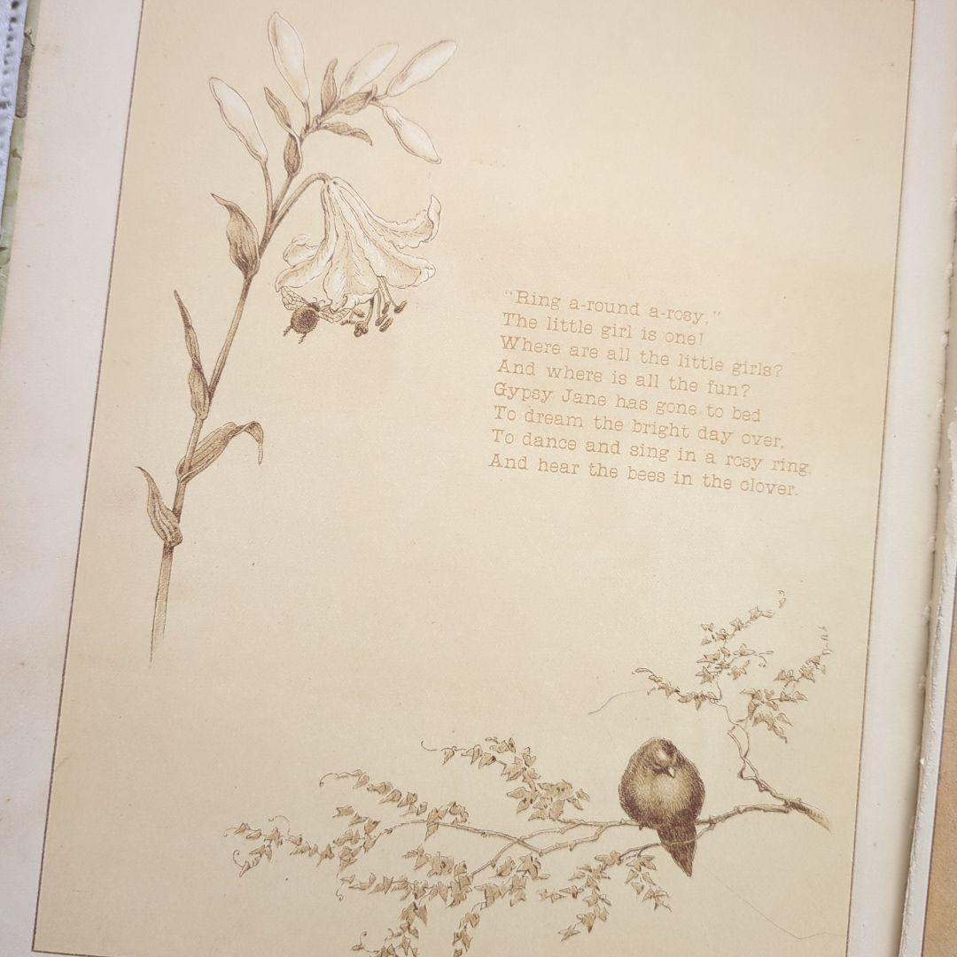 超稀少1885アンティーク絵本 初版本 洋書古書 児童書 ヴィクトリアン