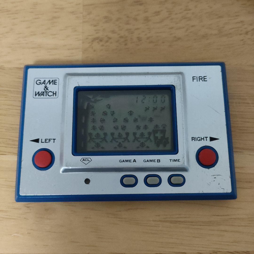 ゲームアンドウォッチファイアニンテンドー任天堂Nintendoメンテナンス済み