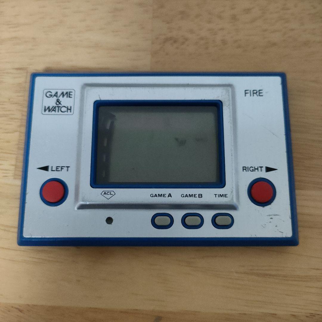 ゲームアンドウォッチファイアニンテンドー任天堂Nintendoメンテナンス済み