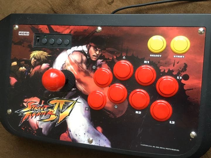 Hori性　スティックコントローラー　ストリートファイター仕様