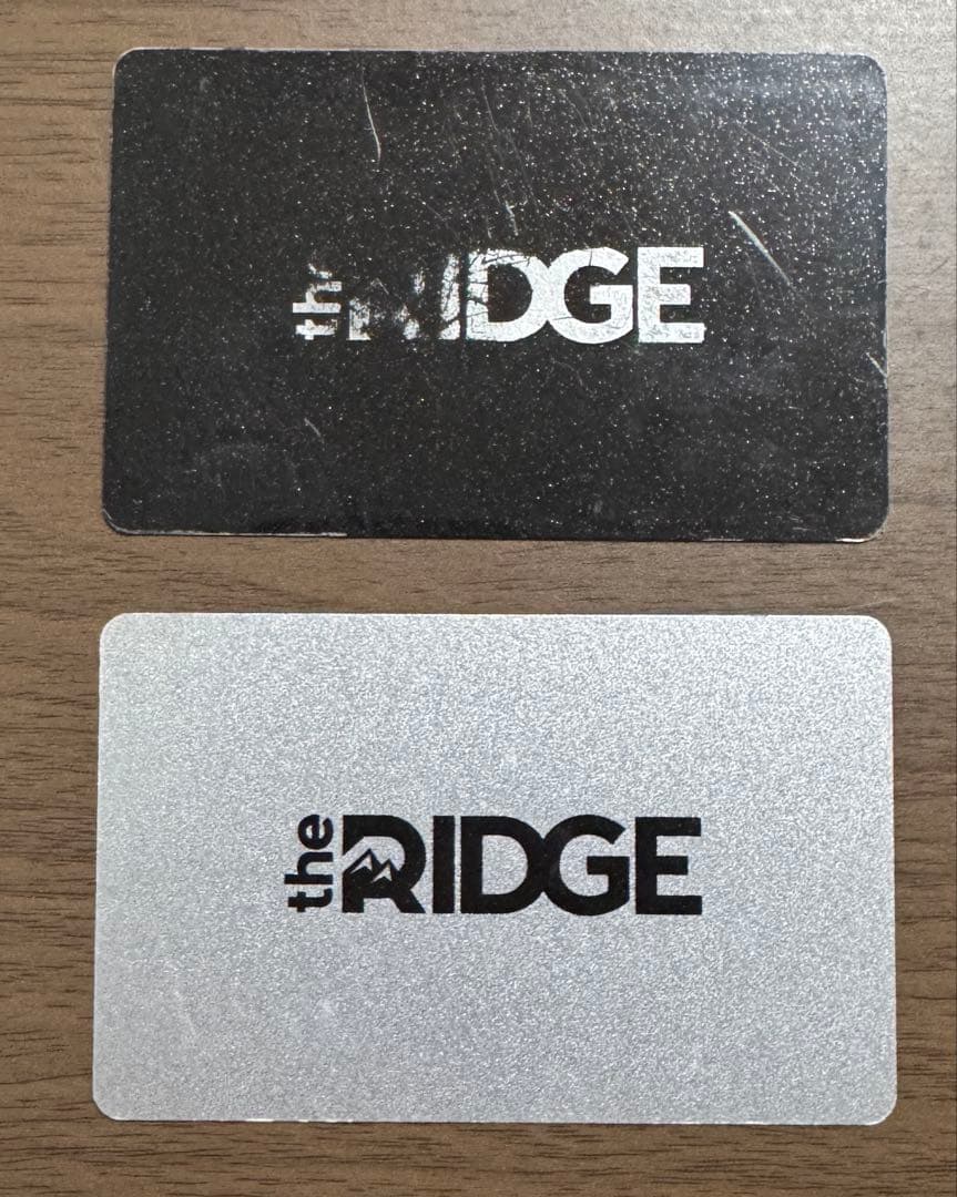 【Mi】The RIDGE カーボンファイバー マネークリップ