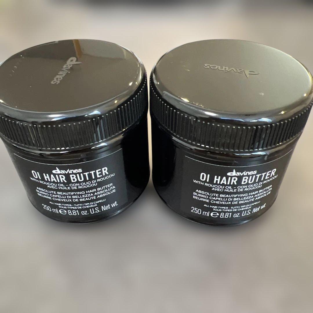 ダヴィネス　オイ　ヘアバター250ml 2個　ヘアパック　ヘアマスク