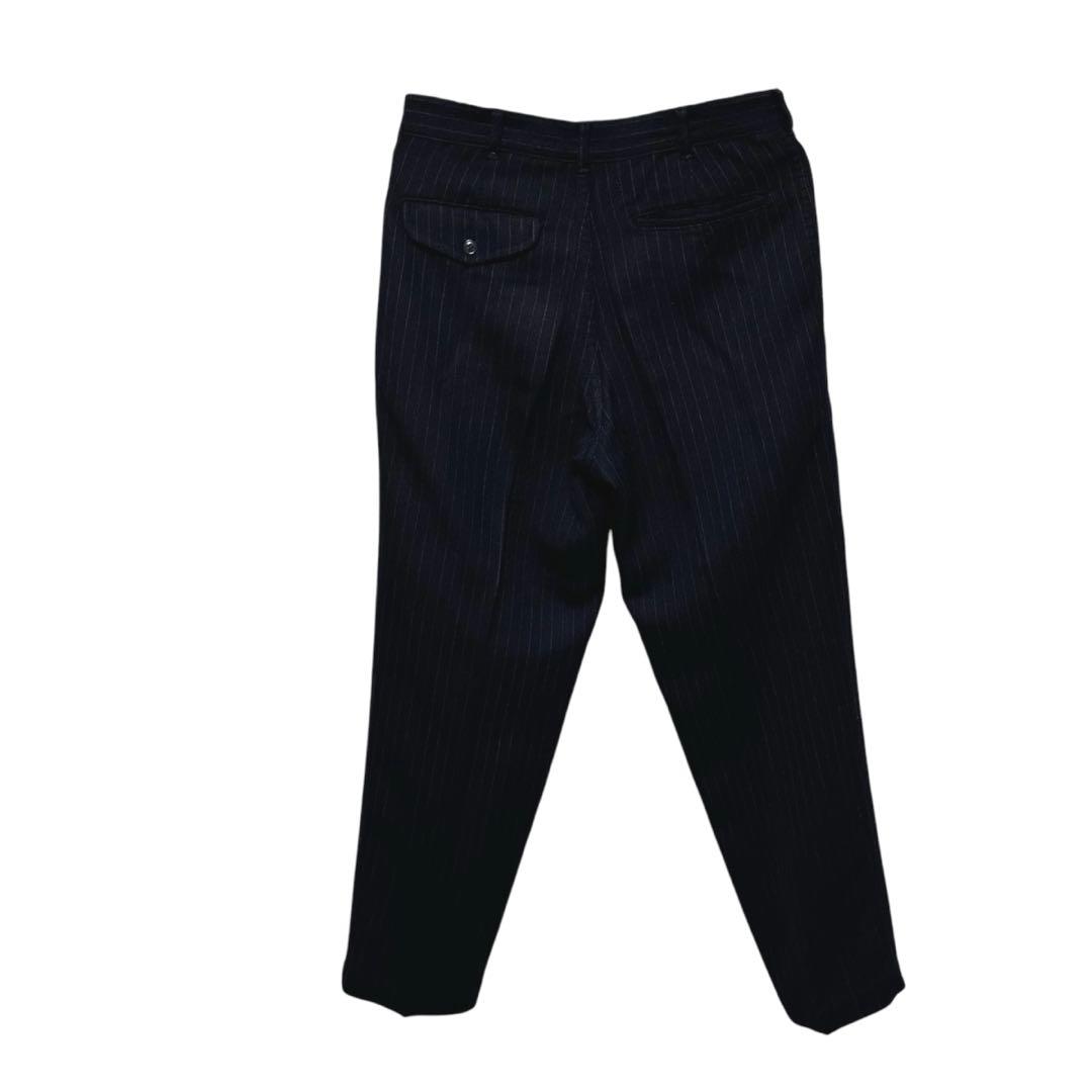 コムデギャルソン オムプリュス スラックス　ネイビAD2001 田中期