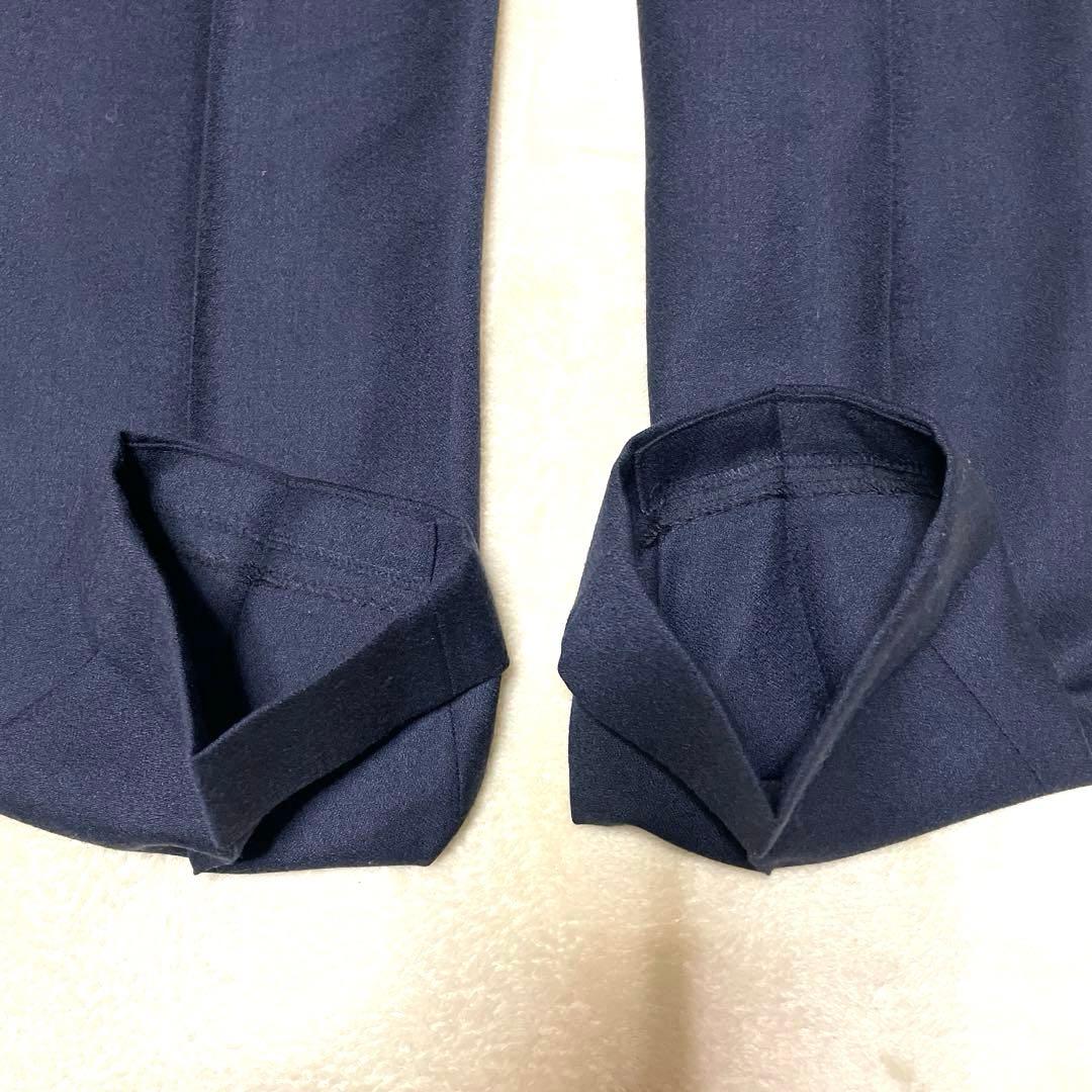 【美品】スーツセレクト　A6 ネイビー 3ピースビジネススーツ