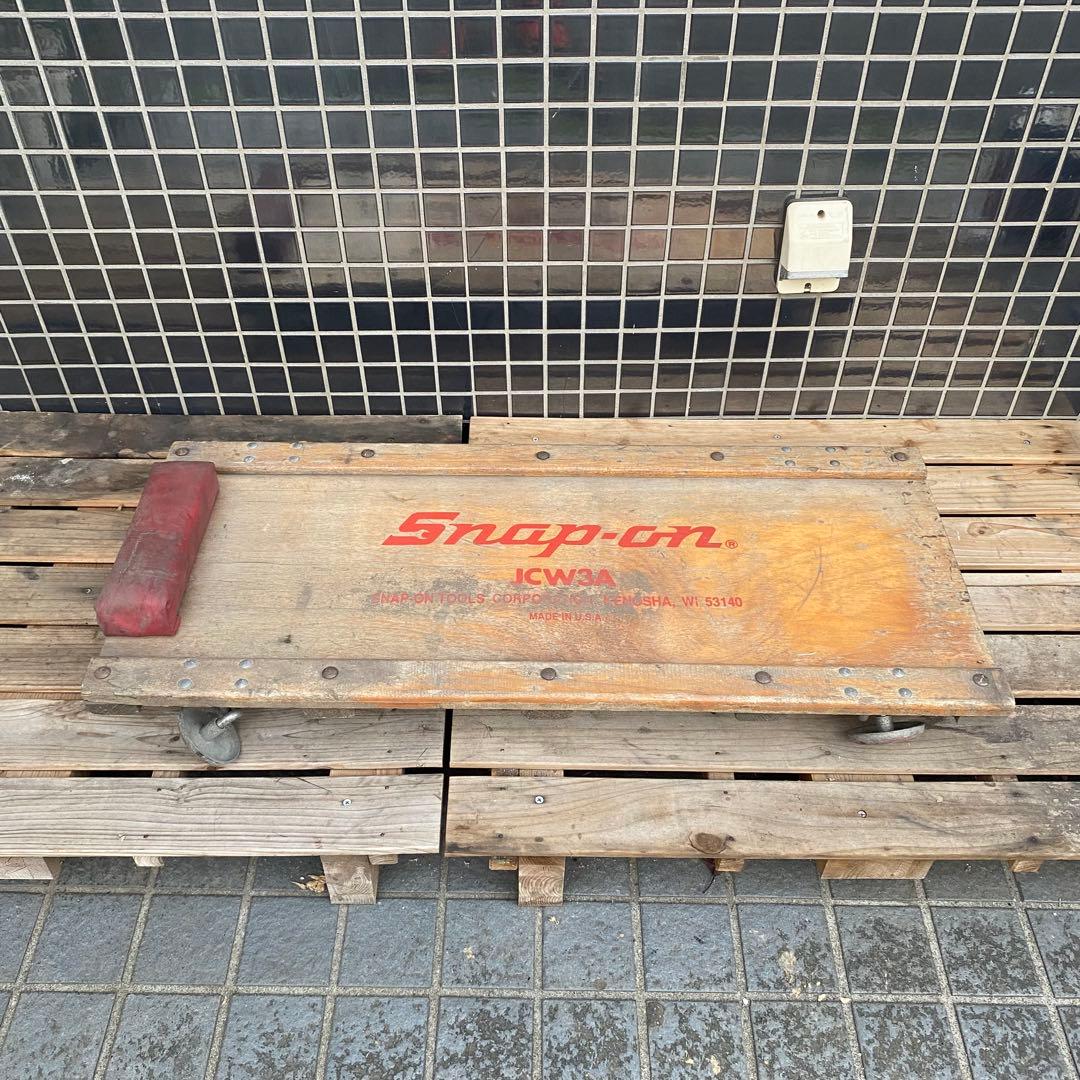 ヴィンテージSnap-on クリーパー寝板 店舗什器 インダストリアル USA製