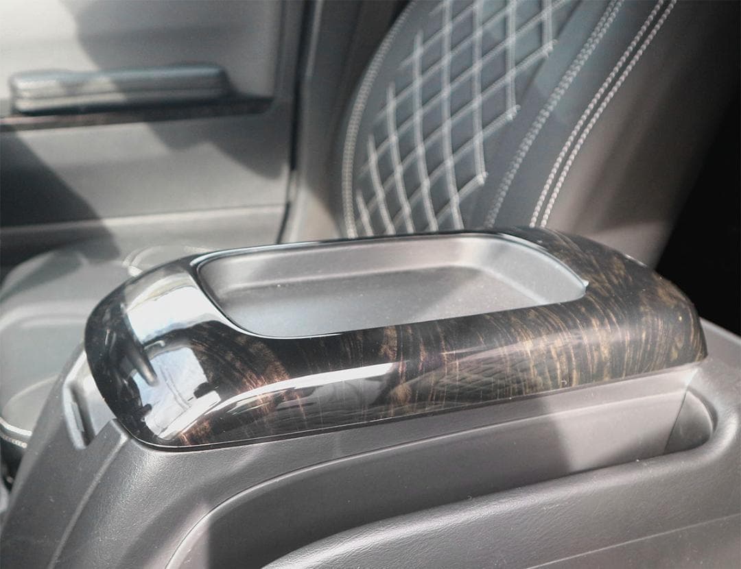 ハイエース 200系 黒木目 リアエアコンパネル インテリアパネル