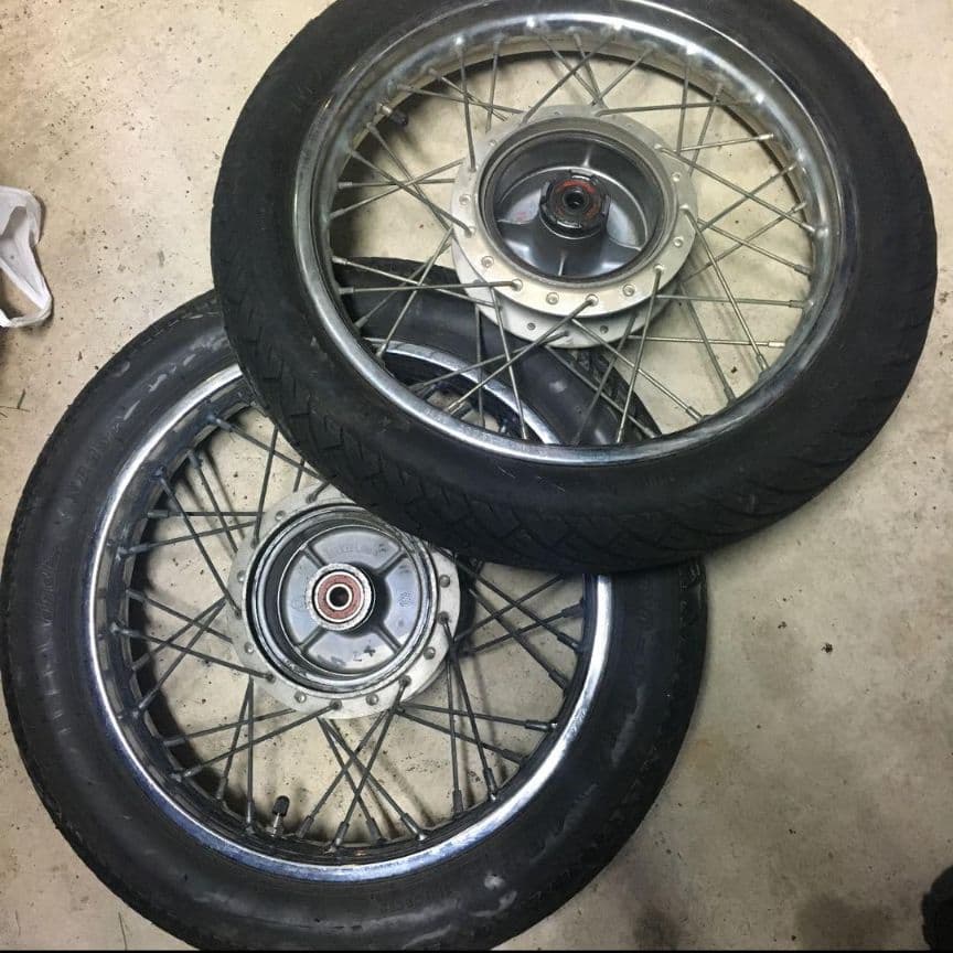 スーパーカブ110 　14インチ　ホイールセット