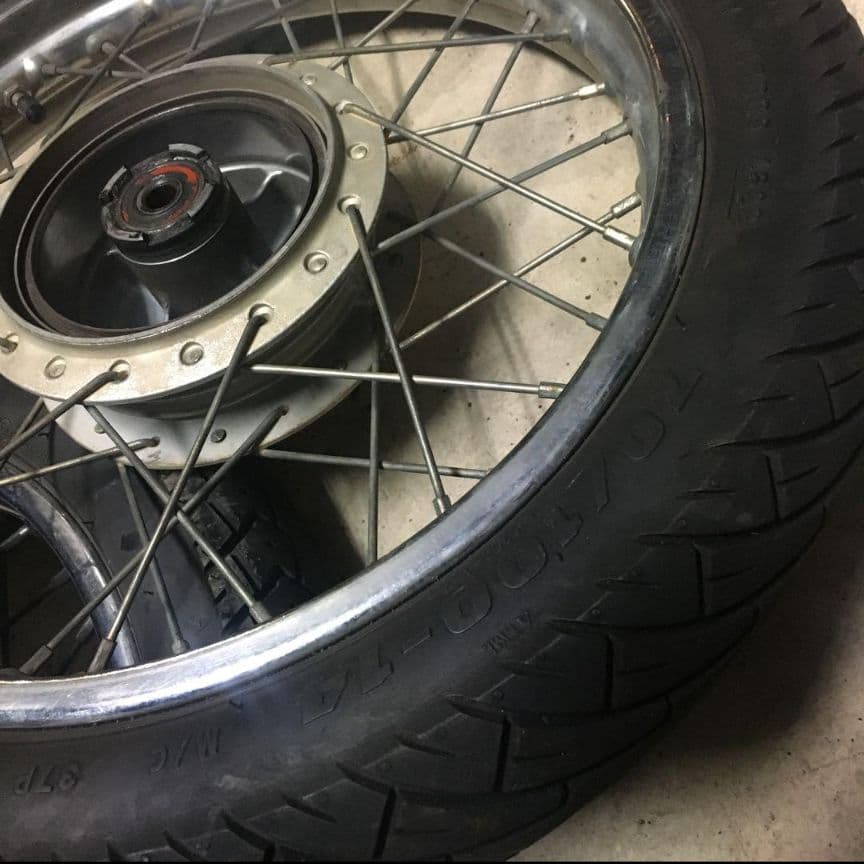 スーパーカブ110 　14インチ　ホイールセット