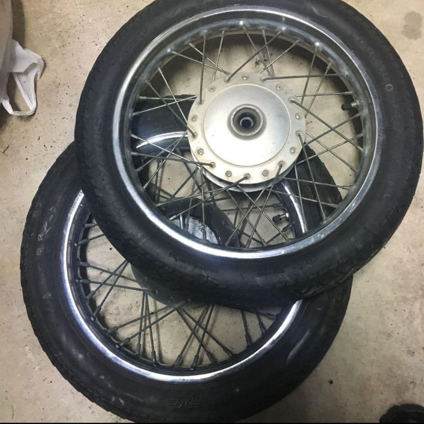 スーパーカブ110 　14インチ　ホイールセット