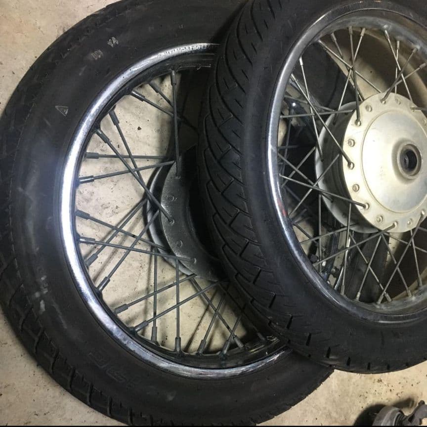 スーパーカブ110 　14インチ　ホイールセット