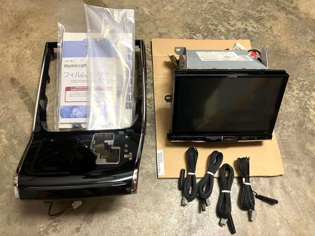 最終値下げ ALPINE ナビ EX1000 ヴェルファイア ビッグX