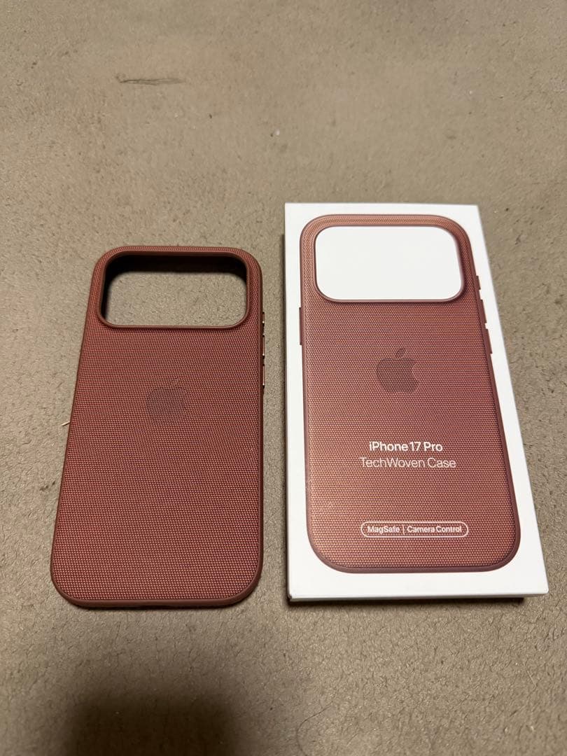 iPhone 17 Pro用 テックウーブンケース シエナ