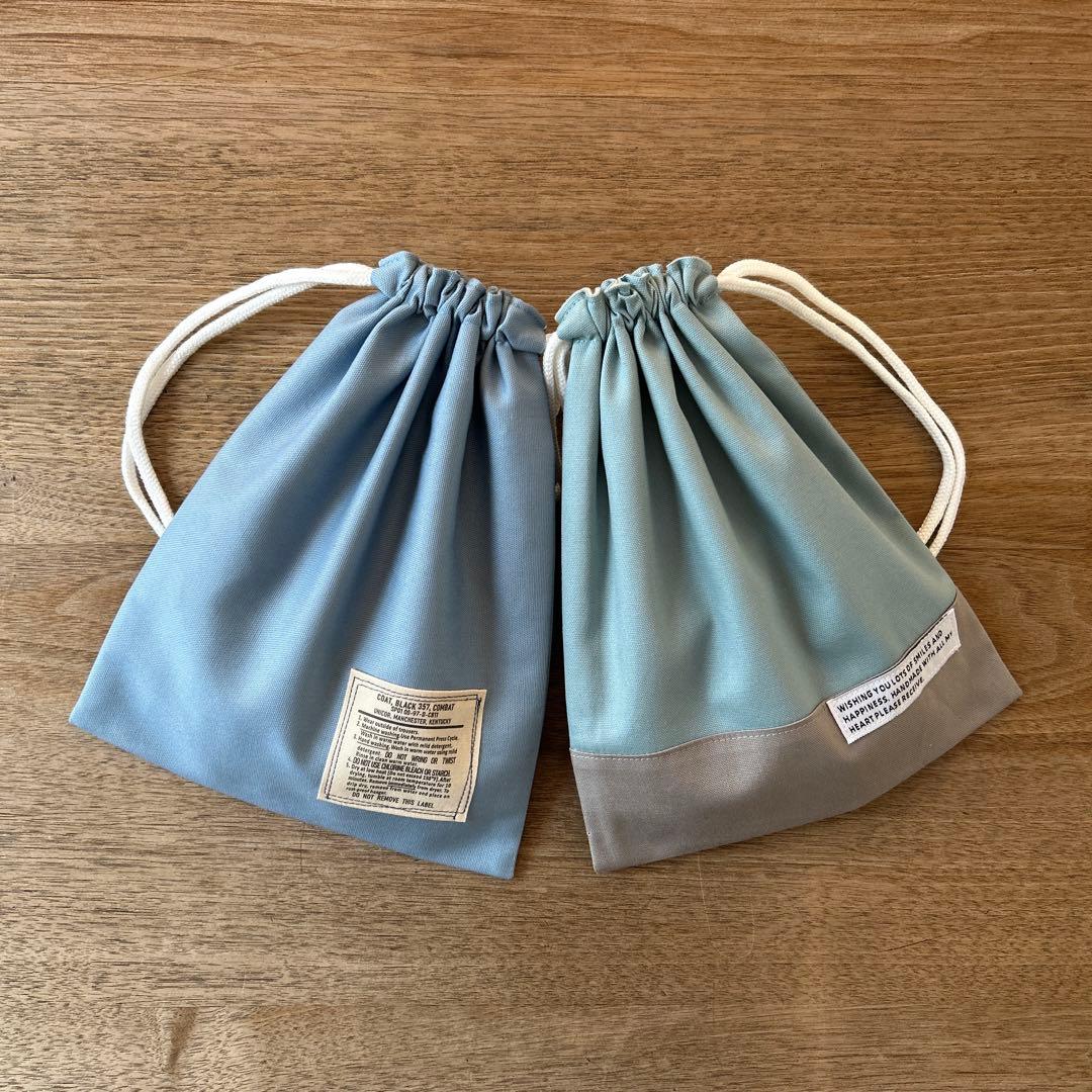 ゆうこ様 給食セット ランチョンマット ナフキン 巾着袋 入学入園 ハンドメイド