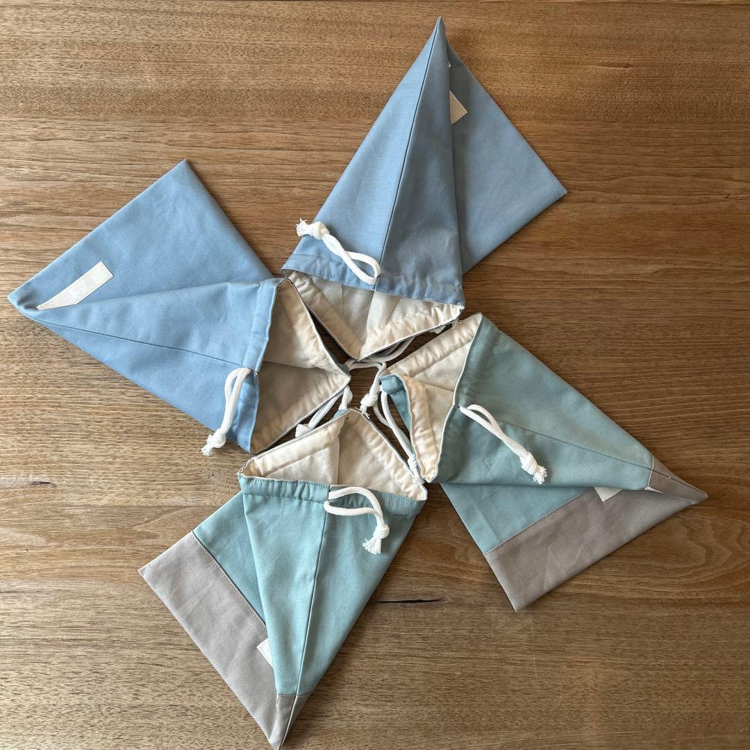 ゆうこ様 給食セット ランチョンマット ナフキン 巾着袋 入学入園 ハンドメイド