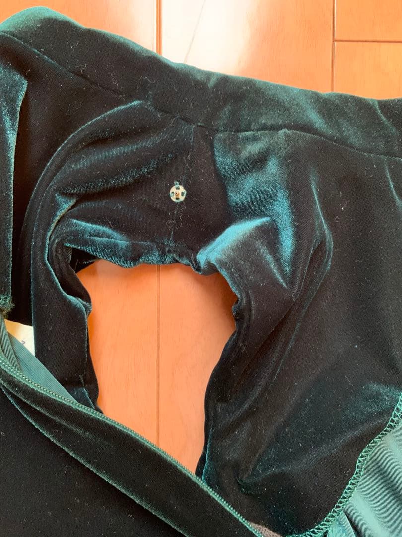 フラダンス 舞台衣装 ワンピース ドレス ダンス ベロア ベルベット