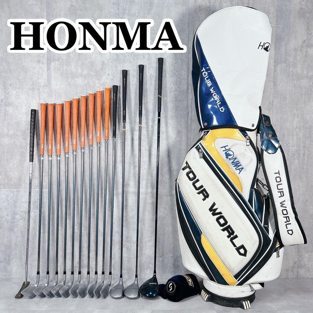 T152 ホンマ ゴルフクラブ メンズ フルセット 初心者 入門 ビギナー 練習