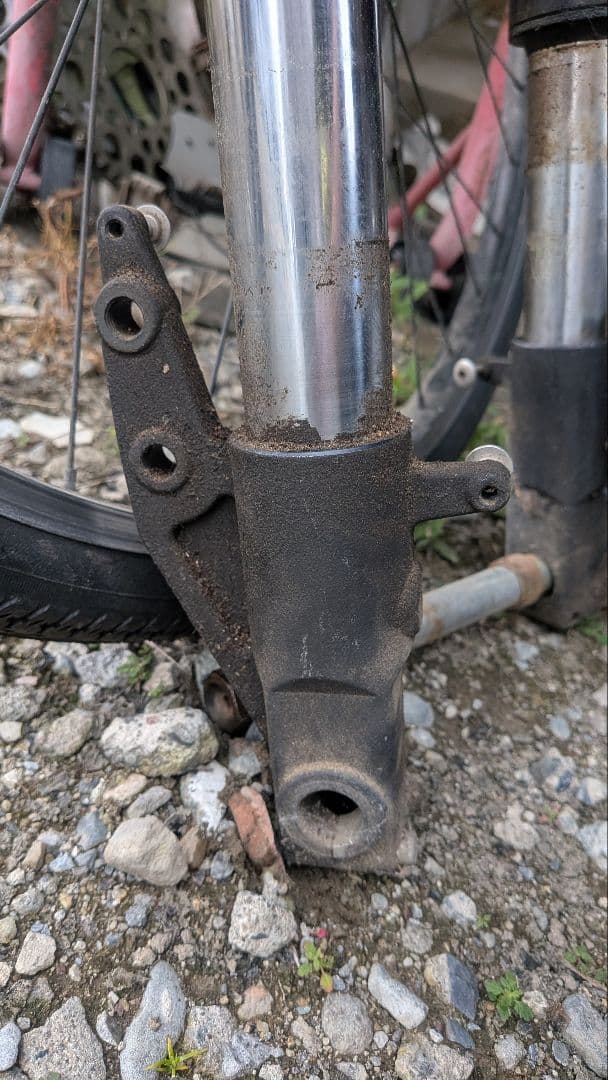 アプリリア RS250 フロントフォーク　ジャンク