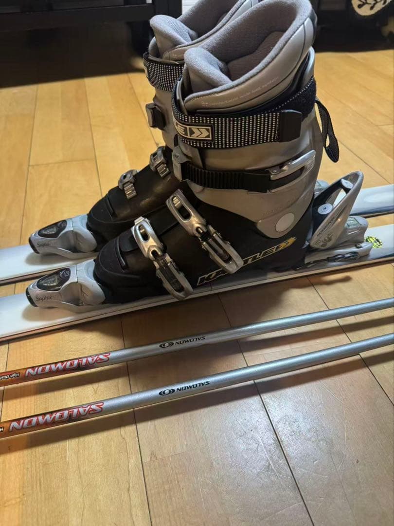 ROSSIGNOL レディース用　スキー３点セット　160センチ