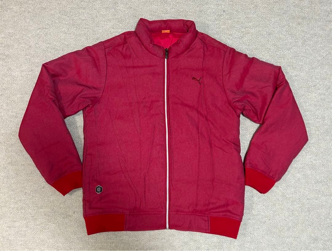 【本日限定セール】プーマ XL 中綿ジャケット アウター ゴルフ 赤