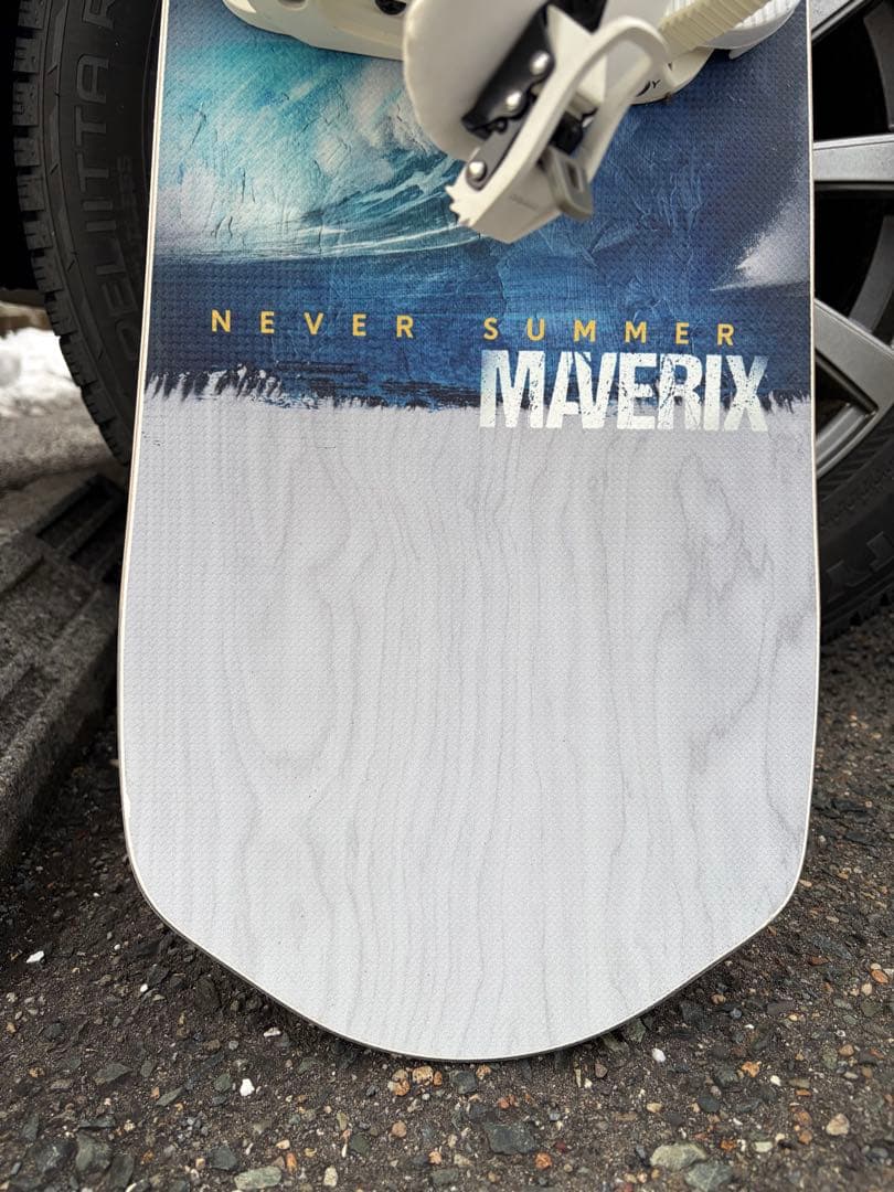never summer maverix 157 19-20パウダーボード