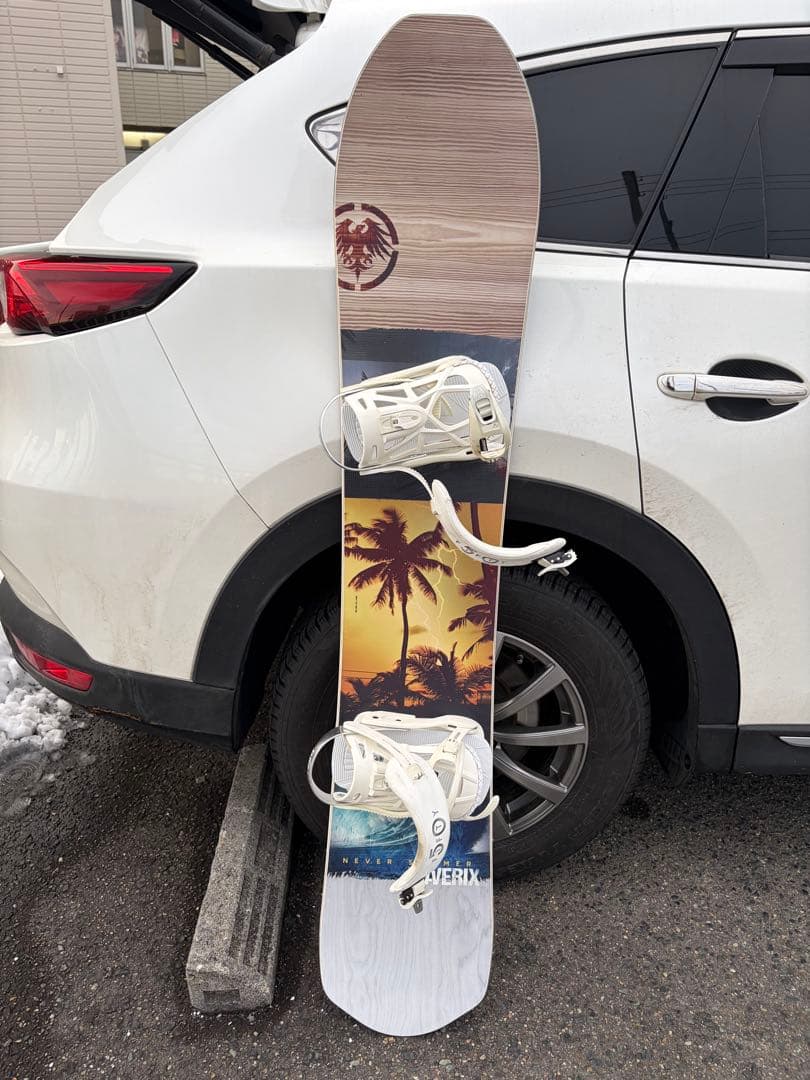 never summer maverix 157 19-20パウダーボード