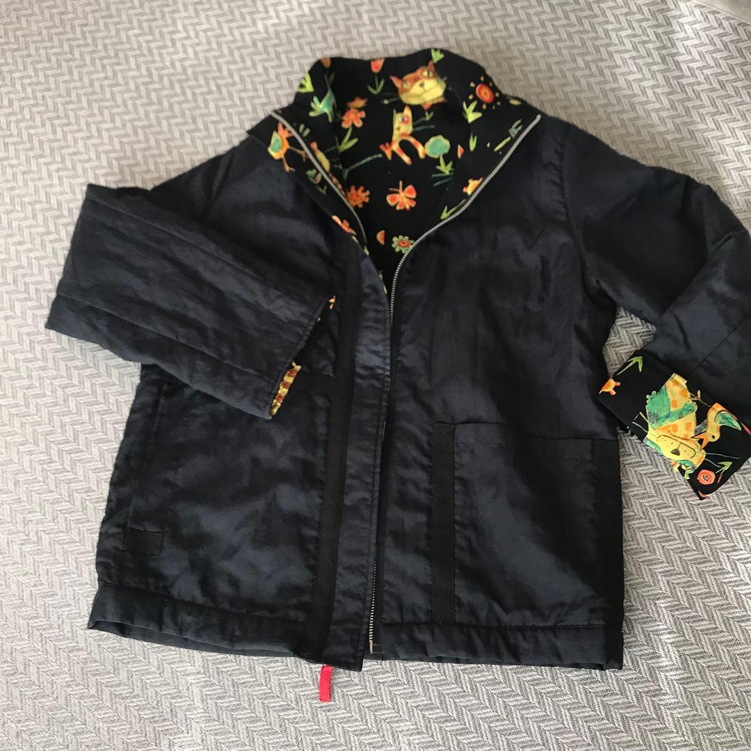 nyanko75 　　OLLEBOREBLA　リバーシブルブルゾン