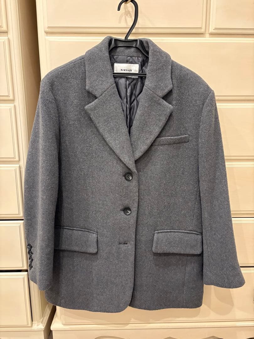 【完売品】　MACHATT ウールテーラードジャケット