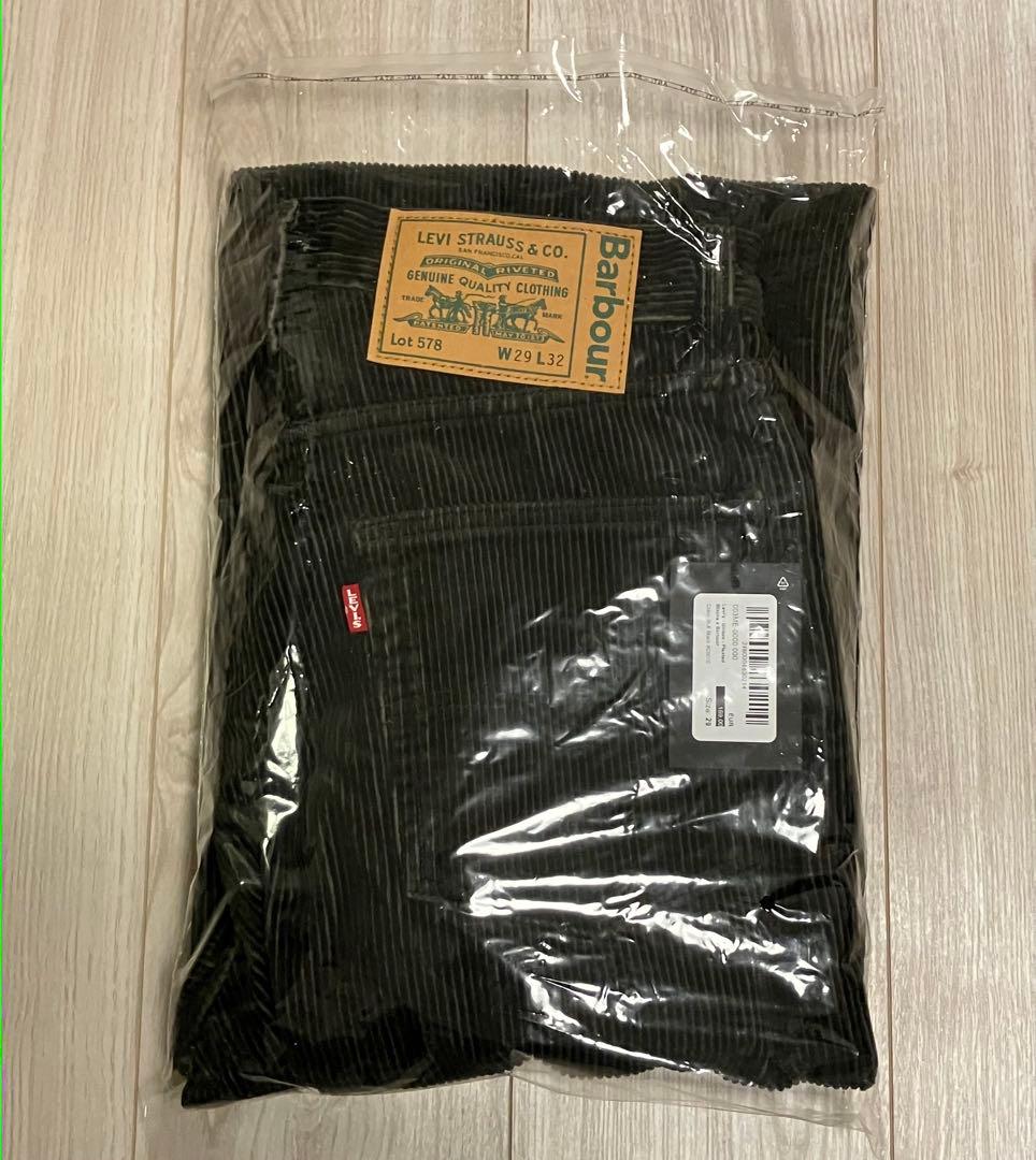 【新品】Barbour × Levi’s 578 コーデュロイトラウザー W29