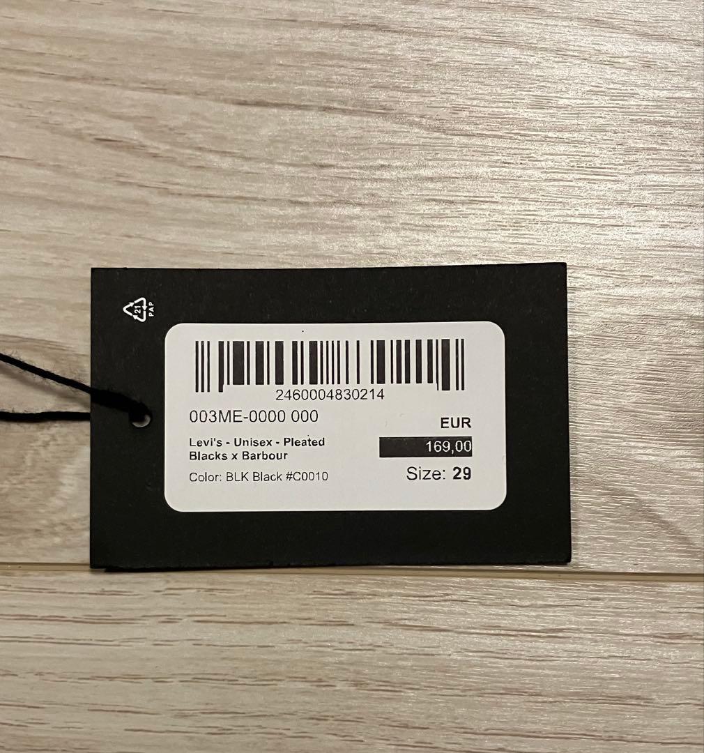 【新品】Barbour × Levi’s 578 コーデュロイトラウザー W29