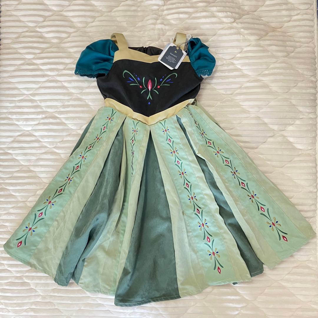 バースデイ　アナ　パーティー　ドレス 110cm