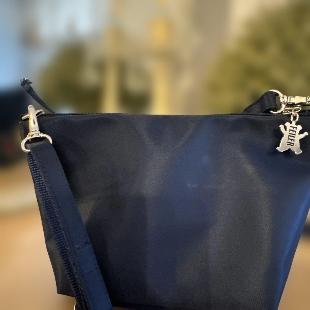 学校　フェイラー　ハイジ　ショルダーバッグ　ネイビー